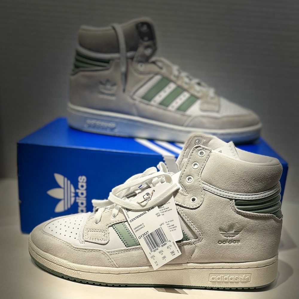 Adidas Originals • Gray Centennial 85 Hi